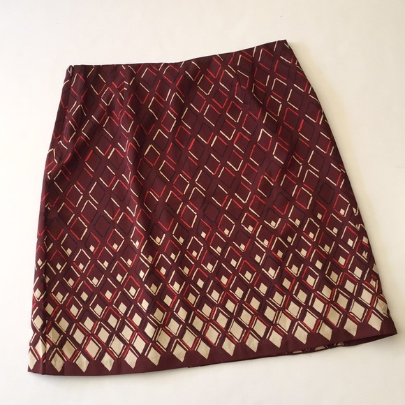 NWOT Eddie Bauer Print Skirt - Picture 3 of 8